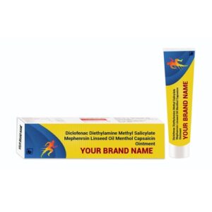 DICLOFENAC DIETHYLAMINE-1.16% W/W+METHYL SALICYLATE-5.0 % W/W+MEPHENESIN-10.0 % W/W+LINSEED OIL-3.0 % W/W+MENTHOL-5.0 % W/W+CAPSAICIN-0.025 % W/W