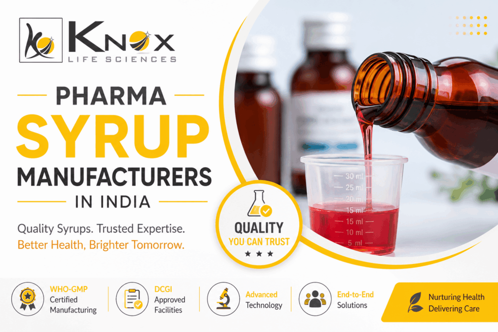 Pharma Syrup Manufacturers in India